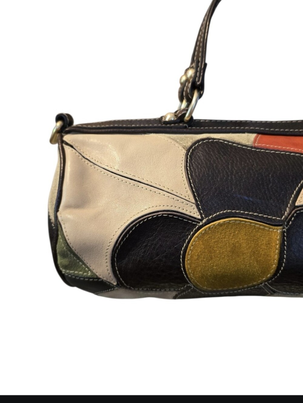 Bally Vintage Floral Patchwork Satchel/Crossbody w/ Dustbag & Paperwork In EUC - Picture 4 of 16